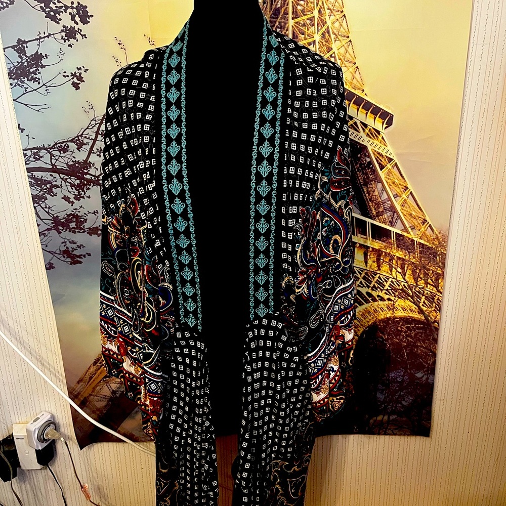 Long unconstructed cardi